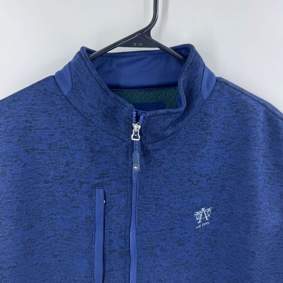 Peter Millar Lined  Navy Blue Vest - Picture 3 of 9